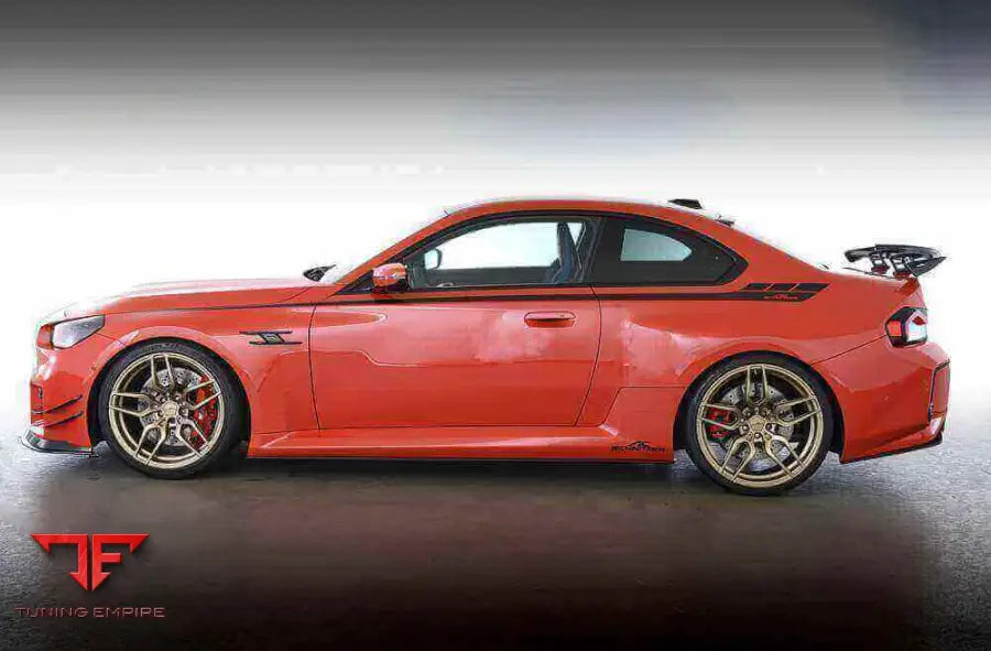AC Schnitzer design stripes set black for BMW M2 G87 — AC Schnitzer