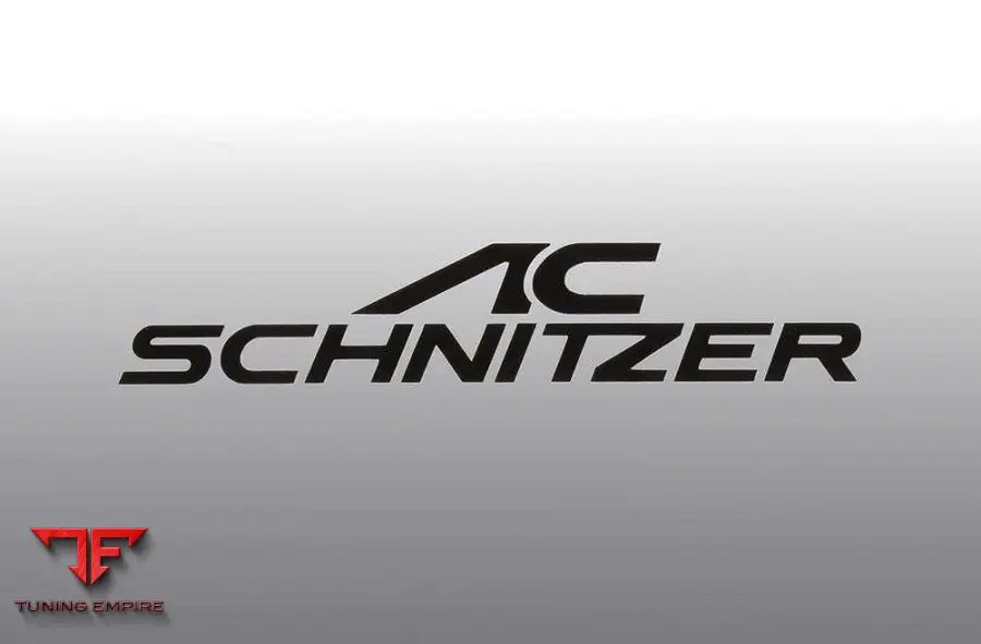AC Schnitzer emblem film glossy black for all BMW + MINI — AC Schnitzer