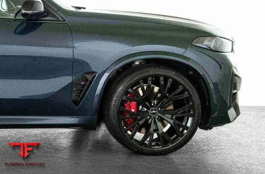 AC Schnitzer FA 22" and RA 23" wheel & tyre set AC5 Black Continental for BMW X6M F96 LCI — AC Schnitzer