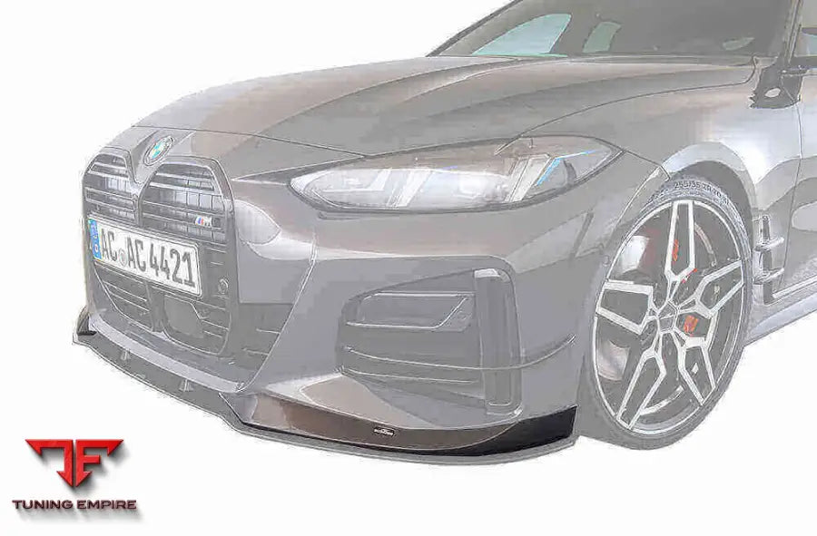 AC Schnitzer front spoiler elements for BMW 4 series G26 Gran Coupé with M Aerodynamic package — AC Schnitzer