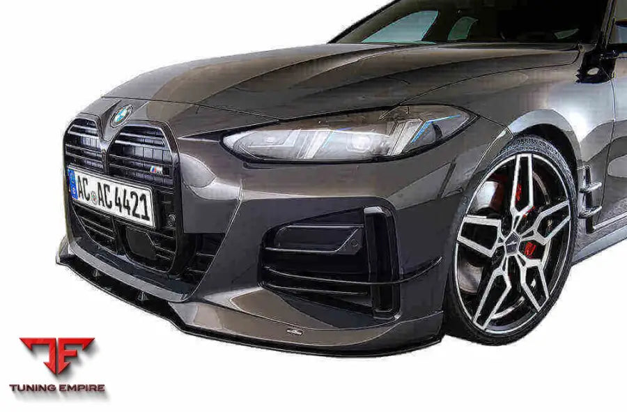 AC Schnitzer front spoiler elements for BMW 4 series G26 Gran Coupé with M Aerodynamic package — AC Schnitzer