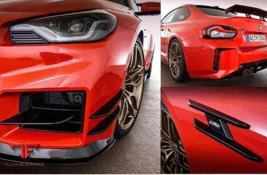 AC Schnitzer Lackierung mounting adapter and frontsplitter — AC Schnitzer