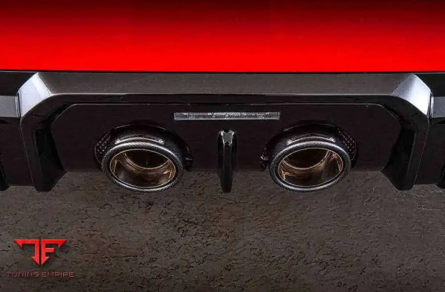AC Schnitzer painting rear diffusor insert — AC Schnitzer
