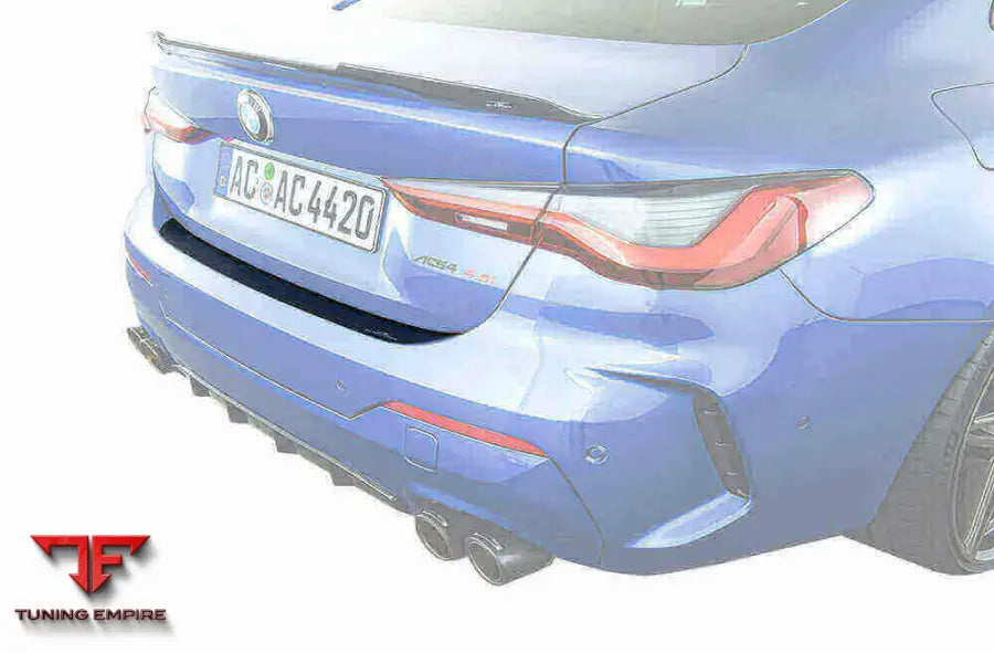AC Schnitzer rear skirt protective film for BMW 4-series G22 Coupé — AC Schnitzer