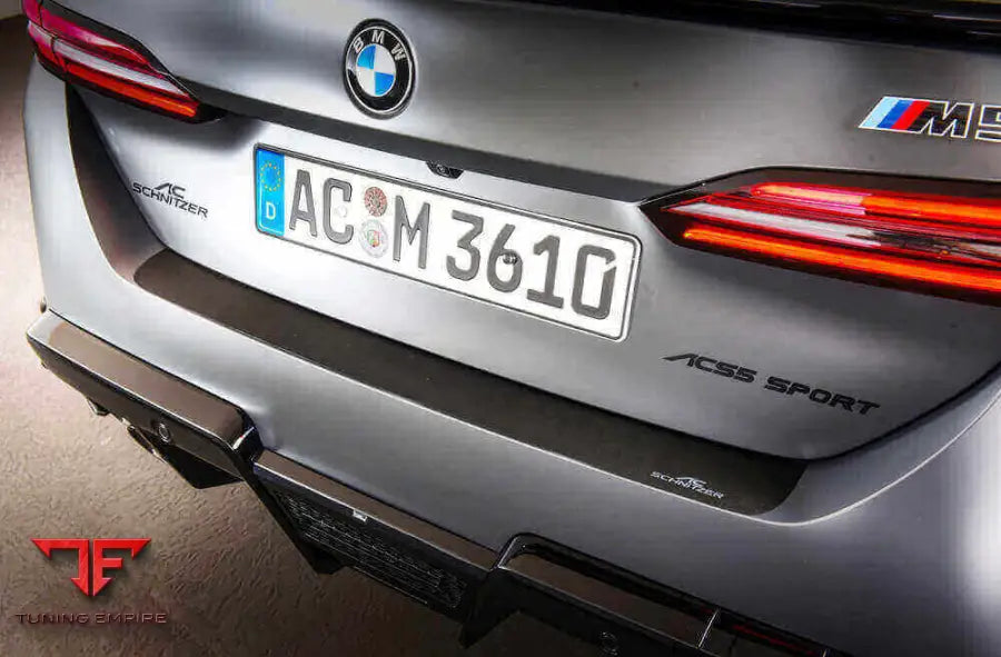 AC Schnitzer rear skirt protective film for BMW M5 G90 sedan — AC Schnitzer