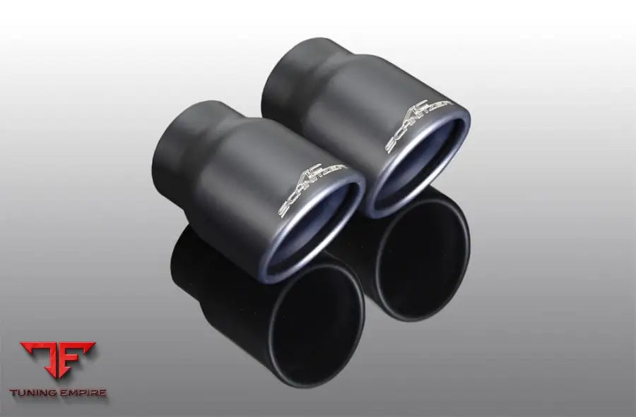 AC Schnitzer silencer with black tailpipe for MINI F55 Cooper S with exhaust flap — AC Schnitzer