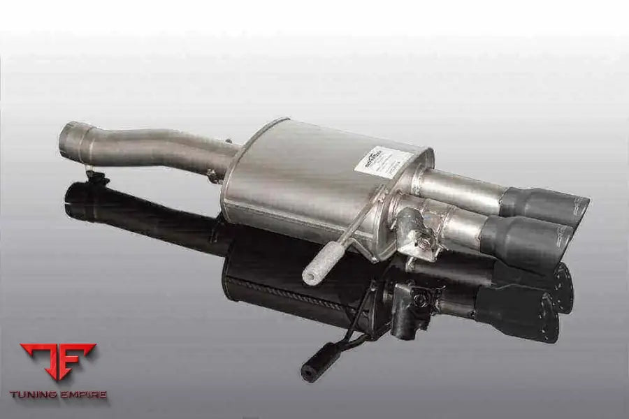 AC Schnitzer silencer with black tailpipe for MINI F56 Cooper S with exhaust flap — AC Schnitzer