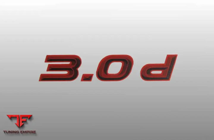 AC Schnitzer type designation emblem film for all BMW + MINI — AC Schnitzer