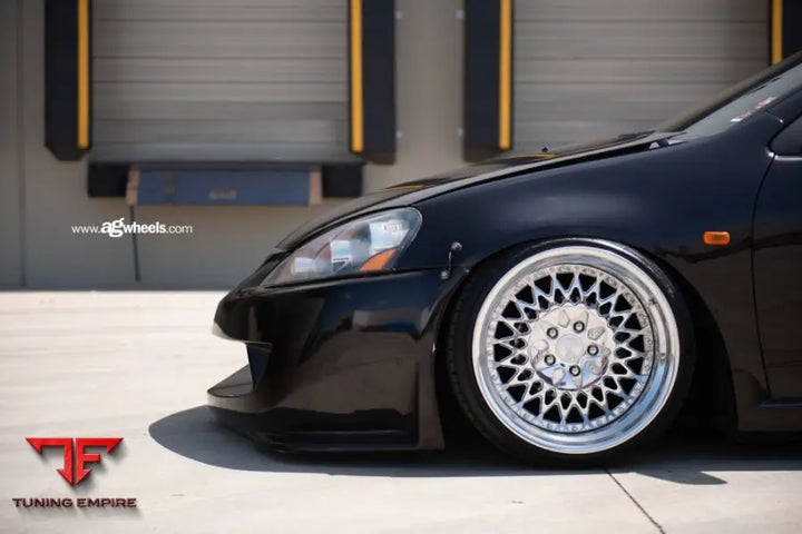 ACURA RSX on custom forged wheels