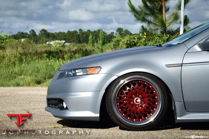 ACURA TL on custom forged wheels