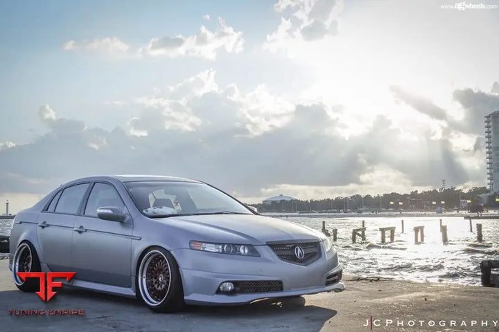 ACURA TL on custom forged wheels