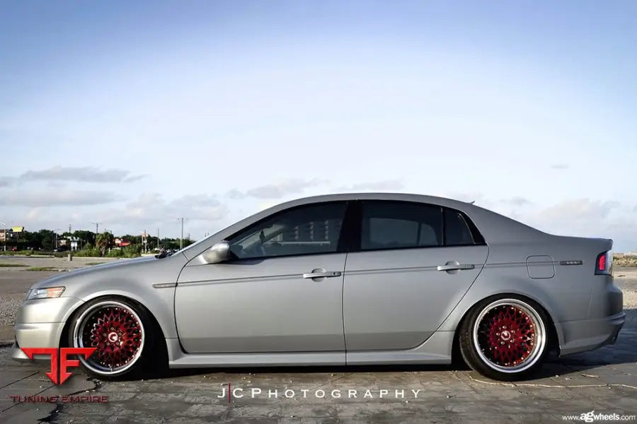 ACURA TL on custom forged wheels