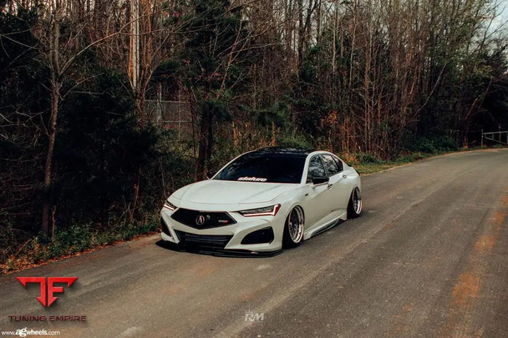 ACURA TLX on custom forged wheels