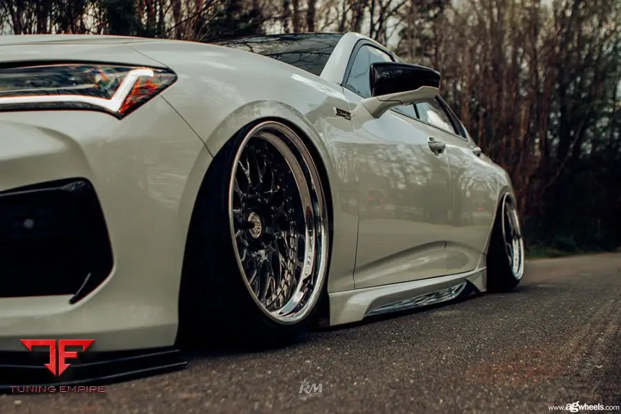 ACURA TLX on custom forged wheels