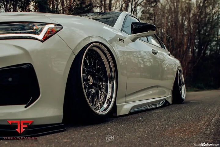 ACURA TLX on custom forged wheels