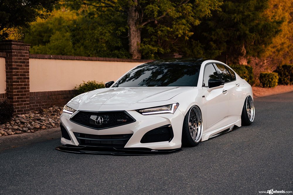 ACURA TLX TYPE-S on custom forged wheels
