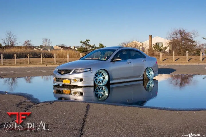 ACURA TSX on custom forged wheels
