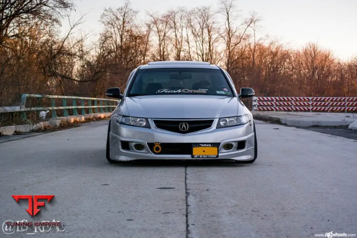 ACURA TSX on custom forged wheels