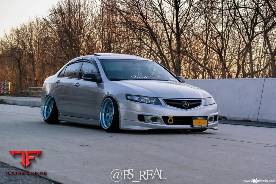 ACURA TSX on custom forged wheels