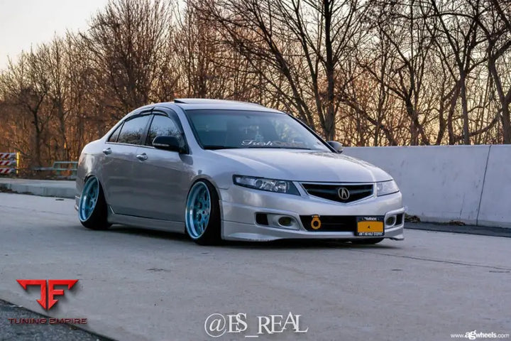 ACURA TSX on custom forged wheels