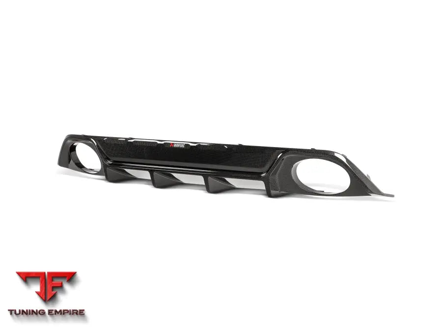 AKRAPOVIC AUDI RS 3 SPORTBACK (8Y) 2024 EXHAUST SYSTEM REAR CARBON FIBRE DIFFUSER