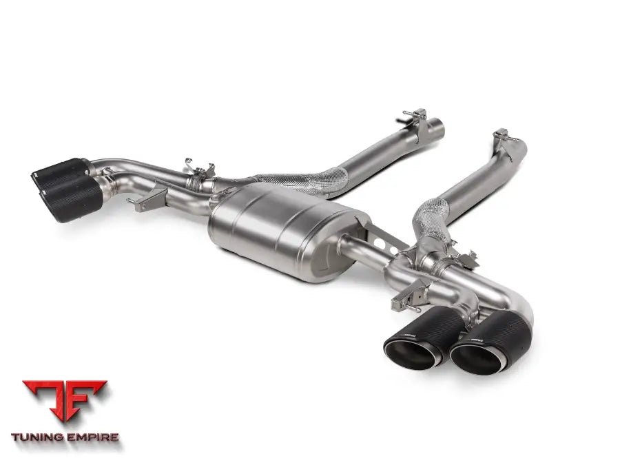 Akrapovič exhaust system for BMW X6 M / X6 M Competition (F96)