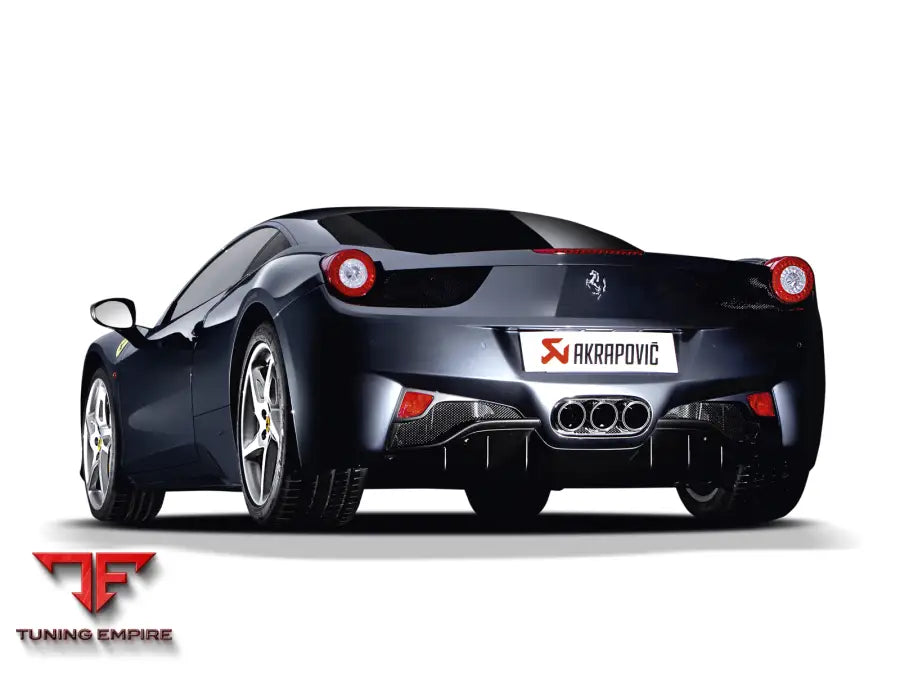 AKRAPOVIC FERRARI 458 ITALIA/458 SPIDER EXHAUST SYSTEM