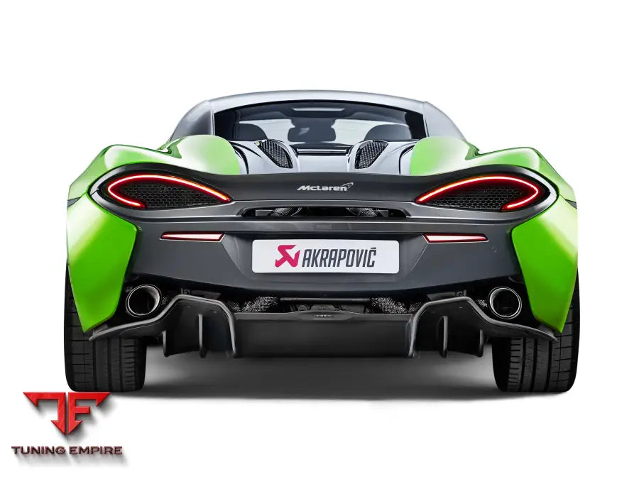 AKRAPOVIC MCLAREN 570S/570S SPIDER / 570GT EXHAUST SYSTEM