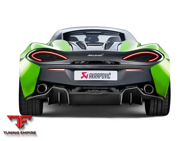 AKRAPOVIC MCLAREN 570S/570S SPIDER / 570GT EXHAUST SYSTEM