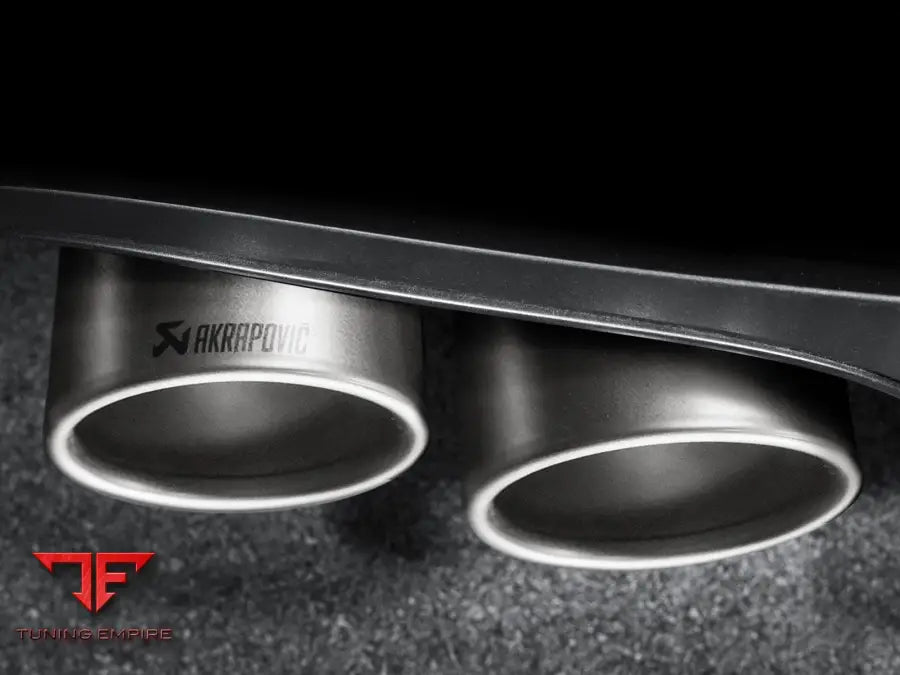 AKRAPOVIC PORSCHE 911 CARRERA CABRIOLET /S/4/4S/GTS (991) EXHAUST SYSTEM