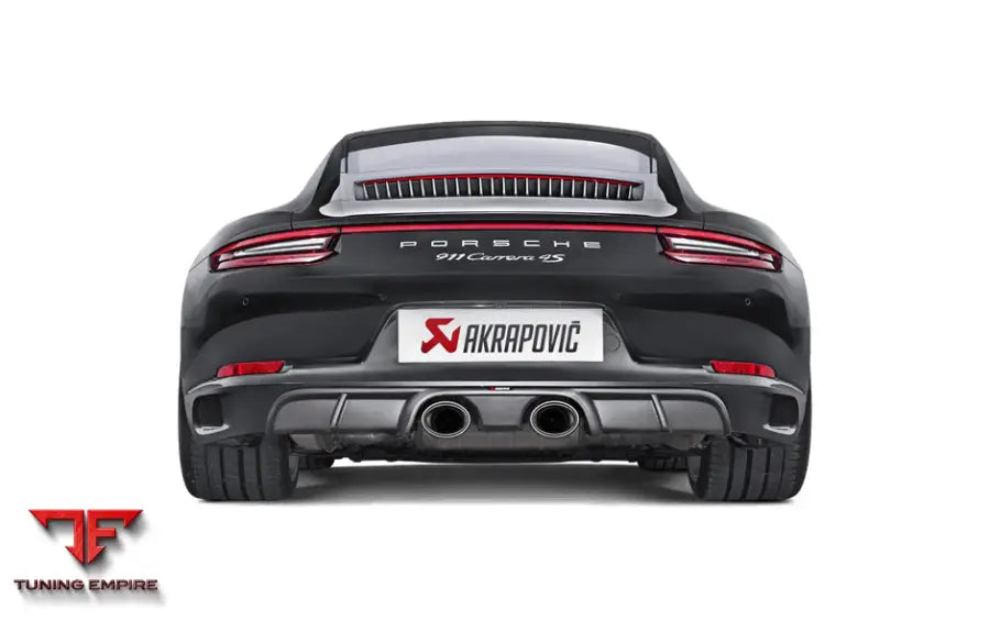 AKRAPOVIC PORSCHE 911 CARRERA / CABRIOLET / TARGA /S/4/4S/GTS (991.2) EXHAUST SYSTEM