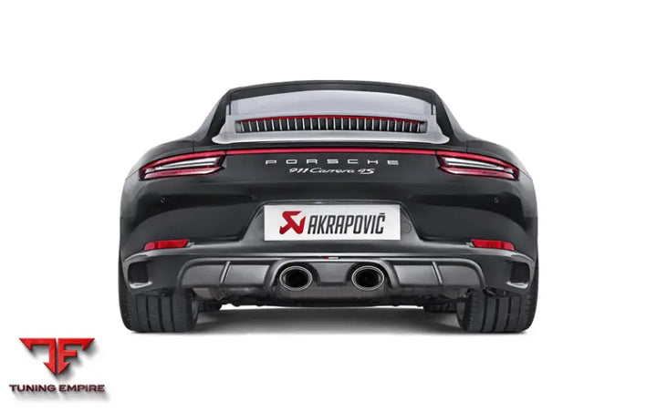 AKRAPOVIC PORSCHE 911 CARRERA / CABRIOLET / TARGA /S/4/4S/GTS (991.2) EXHAUST SYSTEM
