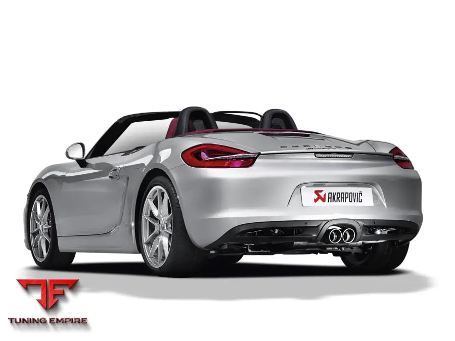 AKRAPOVIC PORSCHE BOXSTER (981) EXHAUST SYSTEM