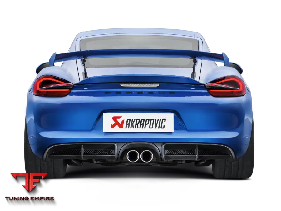 AKRAPOVIC PORSCHE BOXSTER SPYDER (981) EXHAUST SYSTEM
