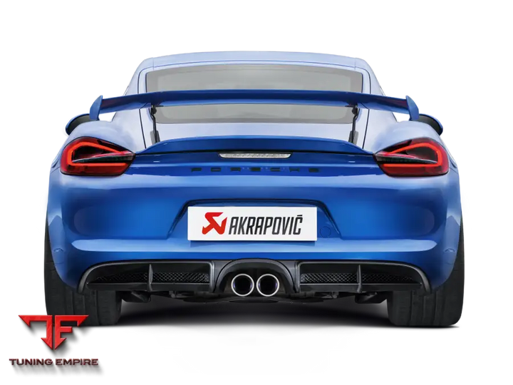 AKRAPOVIC PORSCHE BOXSTER SPYDER (981) EXHAUST SYSTEM