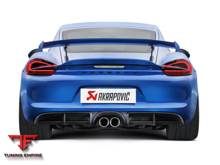 AKRAPOVIC PORSCHE BOXSTER SPYDER (981) EXHAUST SYSTEM