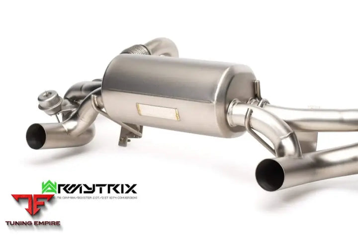 ARMYTRIX 718 BOXSTER / BOXSTER S (2016-PRESENT) GT4 RS CONVERSION VALVETRONIC EXHAUST SYSTEM