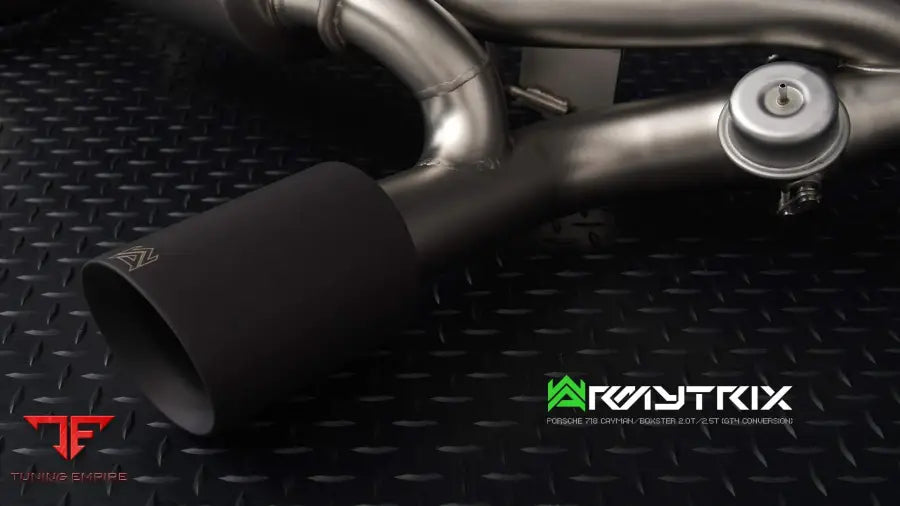 ARMYTRIX 718 BOXSTER / BOXSTER S (2016-PRESENT) GT4 RS CONVERSION VALVETRONIC EXHAUST SYSTEM