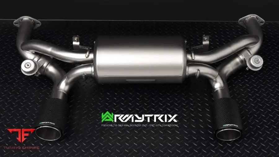 ARMYTRIX 718 BOXSTER / BOXSTER S (2016-PRESENT) GT4 RS CONVERSION VALVETRONIC EXHAUST SYSTEM
