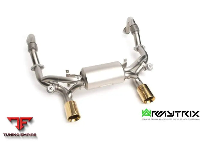 ARMYTRIX 718 BOXSTER / BOXSTER S (2016-PRESENT) GT4 RS CONVERSION VALVETRONIC EXHAUST SYSTEM