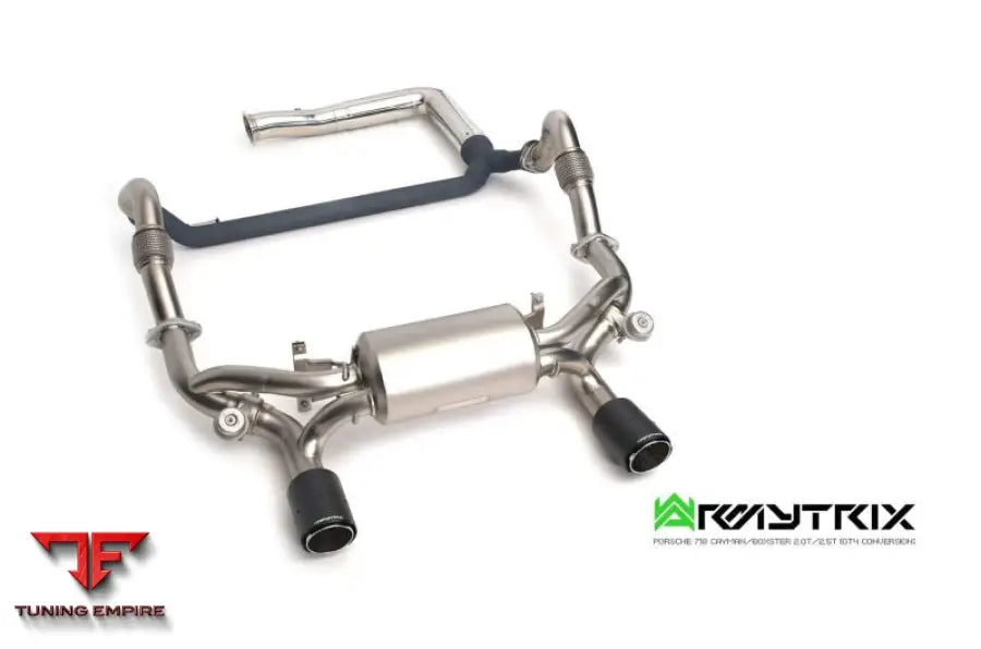 ARMYTRIX 718 BOXSTER / BOXSTER S (2016-PRESENT) GT4 RS CONVERSION VALVETRONIC EXHAUST SYSTEM