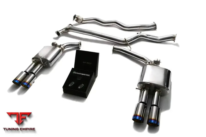 ARMYTRIX Audi A4 B8 exhaust tips