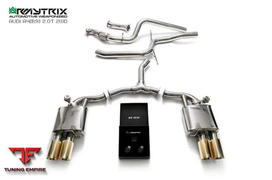 ARMYTRIX AUDI A4 B9 2.0 TFSI SEDAN/AVANT (2WD) (2016-PRESENT) VALVETRONIC EXHAUST SYSTEM