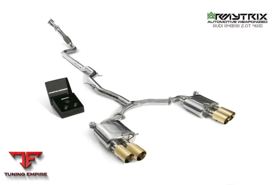 ARMYTRIX AUDI/A4/B9 2.0 TFSI SEDAN/ AVANT (4WD) (2016-PRESENT) VALVETRONIC EXHAUST SYSTEM