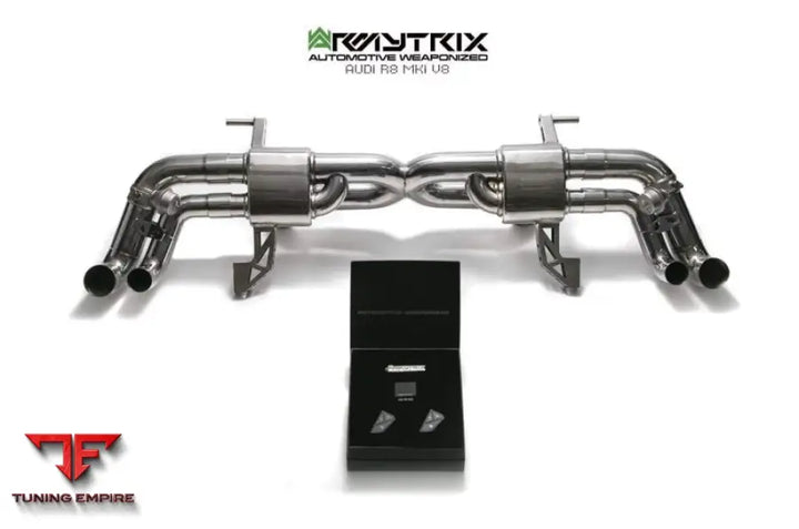 ARMYTRIX AUDI R8 MKI V8 4.2 FSI COUPE/SPIDER (2007-2012) VALVETRONIC EXHAUST SYSTEM