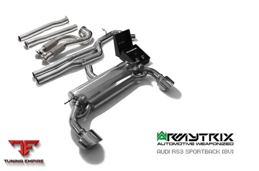 AUDI RS3 8V SPORTBACK (2017-2020) NON-OPF MODEL ONLY VALVETRONIC EXHAUST SYSTEM