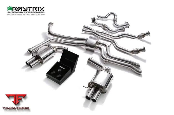 ARMYTRIX ARMYTRIX AUDI S6 C7 4.0 V8 TWIN TURBO (2012-2018) VALVETRONIC EXHAUST SYSTEM