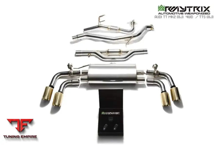 ARMYTRIX AUDI TT 8J MK2 1.8 2.0 TFSI QUATTRO COUPÉ (2006-2014) VALVETRONIC EXHAUST SYSTEM