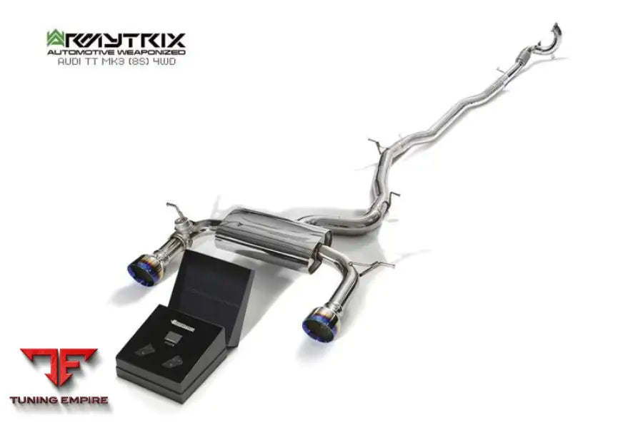 ARMYTRIX AUDI TT 8S MK3 QUATTRO COUPÉ (2015-PRESENT) VALVETRONIC EXHAUST SYSTEM