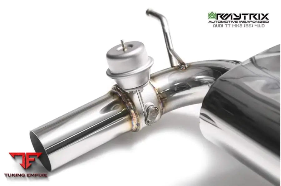 ARMYTRIX AUDI TT 8S MK3 QUATTRO COUPÉ (2015-PRESENT) VALVETRONIC EXHAUST SYSTEM